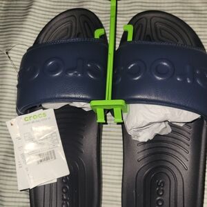 CROCS Dark Blue Slide Sandals